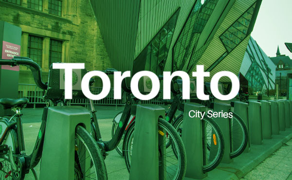 Bike Share Toronto station and bikes